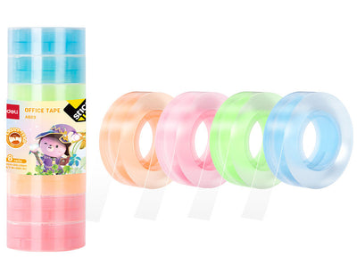 Banda Adeziva Cotor Color 18Mm*27M Deli