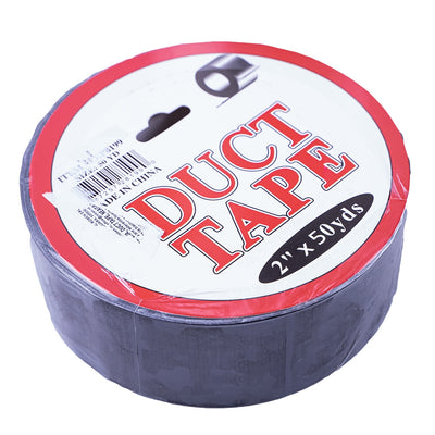 Banda adeziva, duct tape, neagra, 48x50m, 190 microni