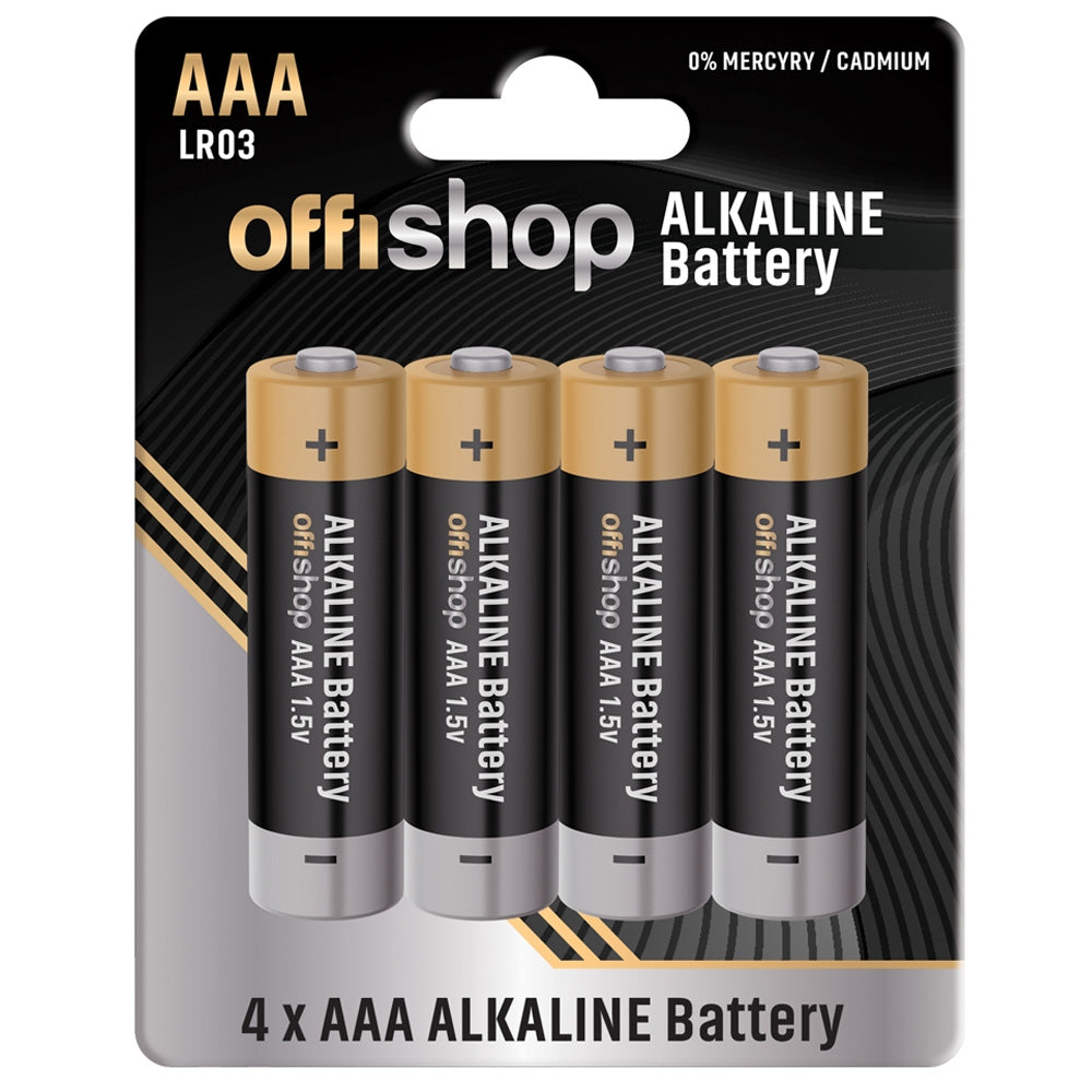 Baterie Alkalina R3, OFFISHOP, 4/set