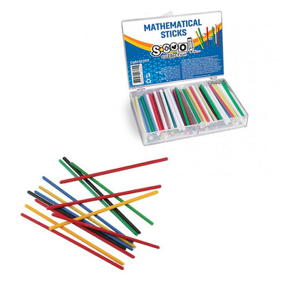 Betisoare din plastic pentru numarat si sortat - S-COOL