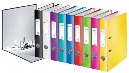Biblioraft Plastifiat 5.2 Cm Mov Metalizat Wow Leitz