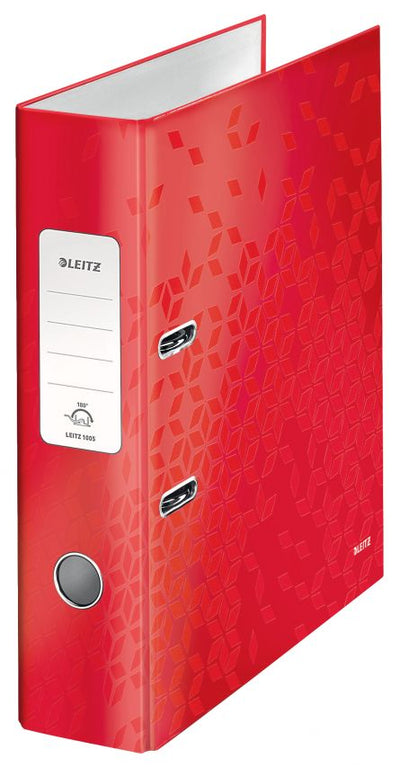 Biblioraft Plastifiat 8Cm Roz Metalizat Wow Leitz