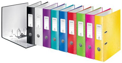 Biblioraft Plastifiat 8Cm Roz Metalizat Wow Leitz