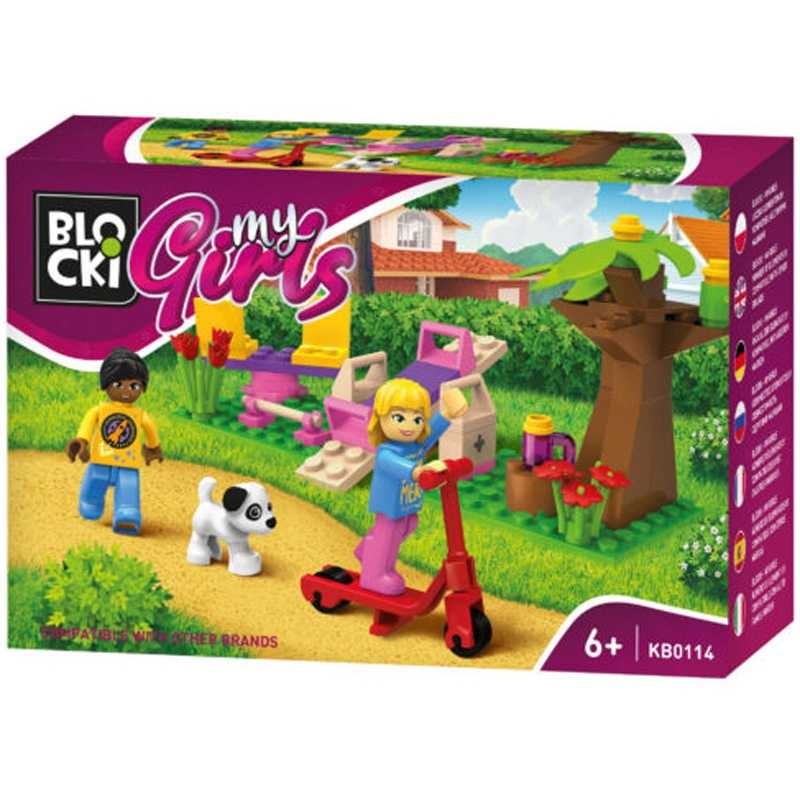 Blocki My Girls, Plimbare prin parc, 73 piese