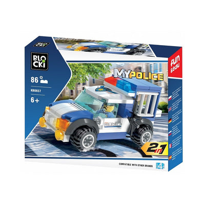 Blocki My Police, Jeep politie, 86 piese
