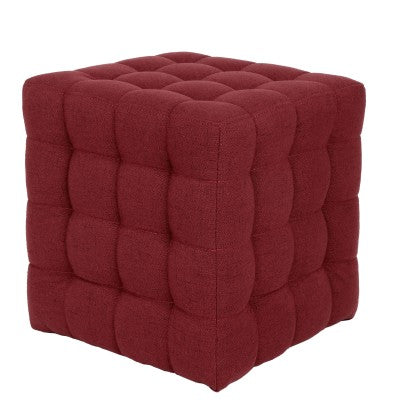 Taburet Bump - stofa rosu - G16