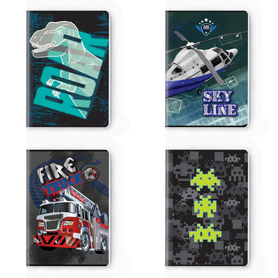 Caiet A4, 52 file AR, Premium, 75g, Boys Collection - S-COOL