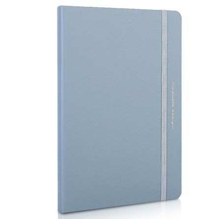 Notebook 210*143MM 96 file dictando coperta piele DELI