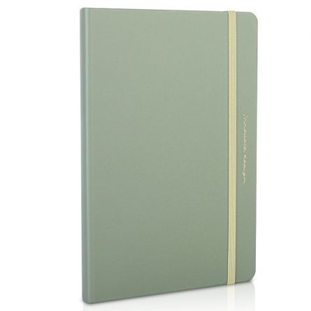 Notebook 210*143MM 96 file dictando coperta piele DELI