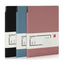 Notebook A5 112 file 80g dictando coperta piele DELI