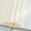 Caiet Birou A5 96 File Dictando Coperta Imitatie Piele Alb Nusign Deli
