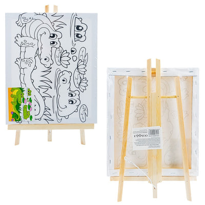 Canvas predesenat, 30x24 cm, cu accesorii