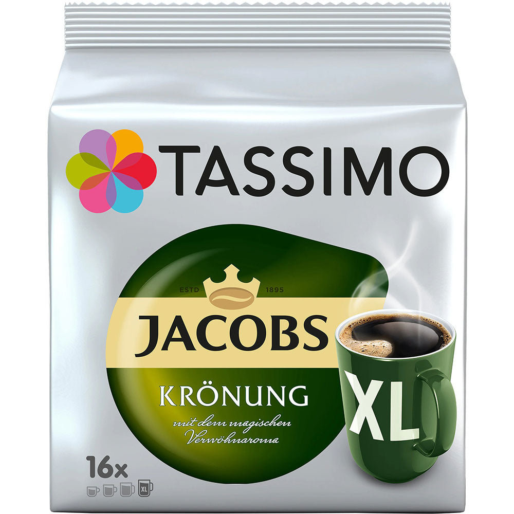 Cafea capsule Jacobs Tassimo Kronung XL, 16 buc x 195g