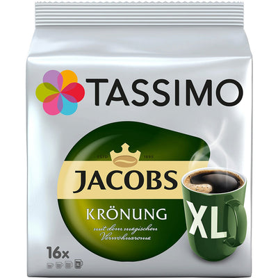 Cafea capsule Jacobs Tassimo Kronung XL, 16 buc x 195g