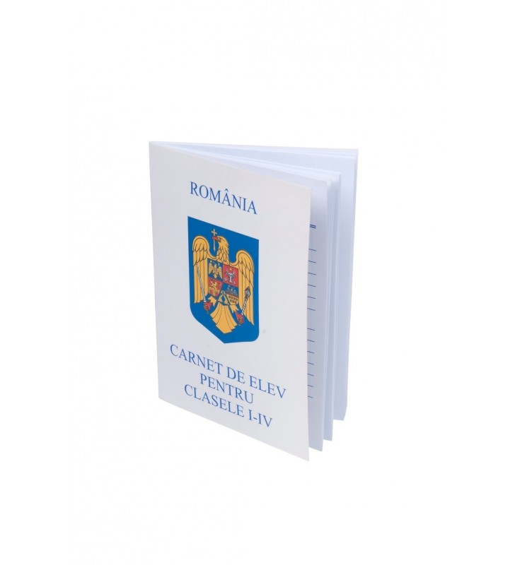 Carnet de elev oficial pentru clasele I-IV, destinat evidenței școlare