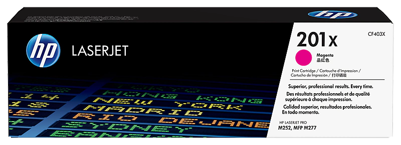 Toner HP 201X (CF403X), Original, Magenta, 2.3K pagini