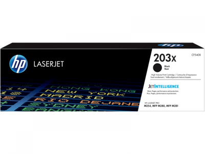 Toner HP 203X, negru (black), original, 3200 pagini