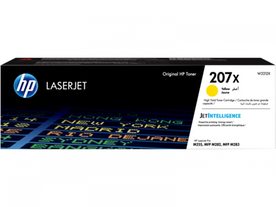 Toner HP 207X (W2212X), galben (Yellow), original, 2450 pagini