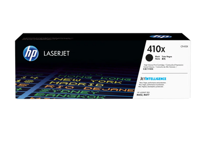 Toner HP 410X (CF410X), negru (black), original, 6500 pagini
