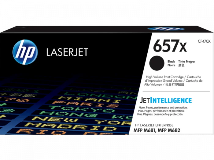 Toner HP 657X (CF470X), negru (black), original, 28000 pagini