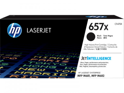 Toner HP 657X (CF470X), negru (black), original, 28000 pagini