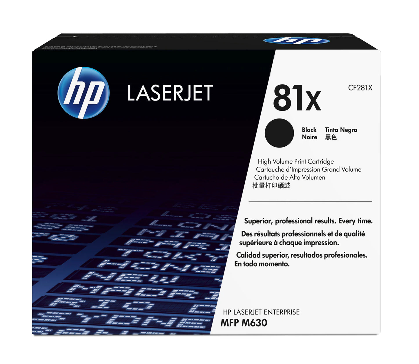 Toner HP 81X (CF281X), negru (black), original, 25000 pagini