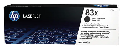 Toner HP 83X, (CF283X) negru (black), original, 2200 pagini