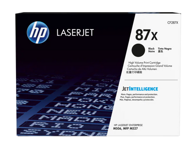 Toner HP 87X (CF287X), negru (black), original, 18000 pagini