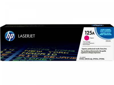 Toner HP 125A (CB543A), magenta (roz), original, 1400 pagini