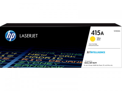 Toner original HP 415A (W2032A) galben (Yellow), 2100 pagini