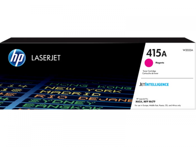 Toner original HP 415A (W2033A) magenta (roz), 2100 pagini