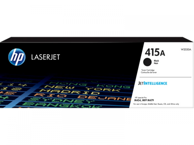 Toner HP 415A (W2030A), Negru (Black), Original, 2400 pagini