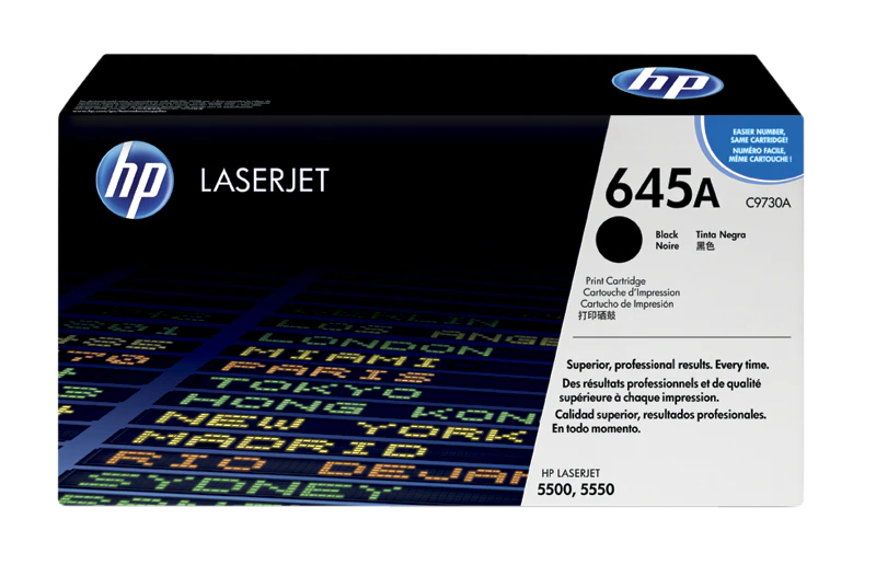 Toner HP 645A (C9730A), negru (black), original, 13.000 pagini