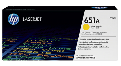 Toner HP 651A (CE342A), galben (Yellow), original, 16.000 pagini
