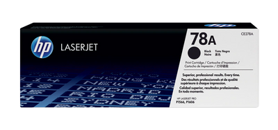 Tonerul HP 78A (CE278A), negru (black), original, 2100 pagini