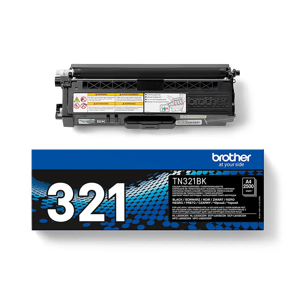 Toner Brother TN-321BK, negru (black), original, 2500 pagini