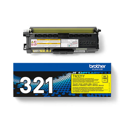 Toner Brother TN-321Y, galben (yellow), original, 1500 pagini