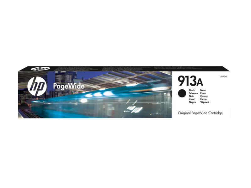 Cartuș PageWide HP 913A (L0R95AE), negru (black), original, 3500 pagini