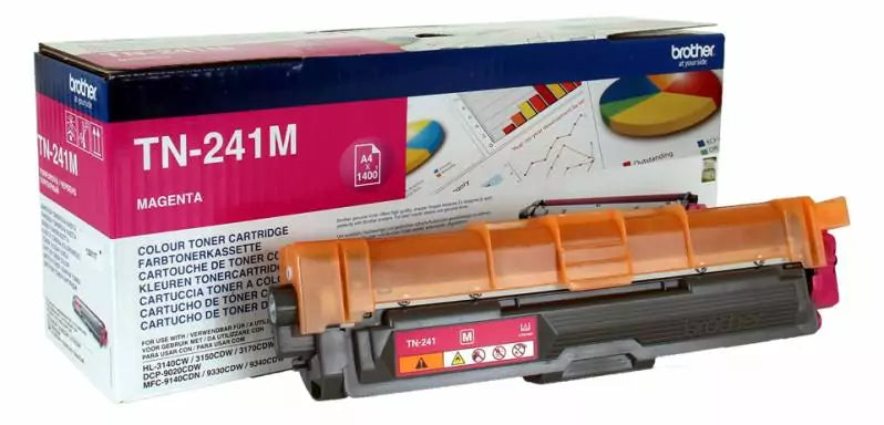 Toner Brother TN-241M roz (magenta), original, 1400 pagini
