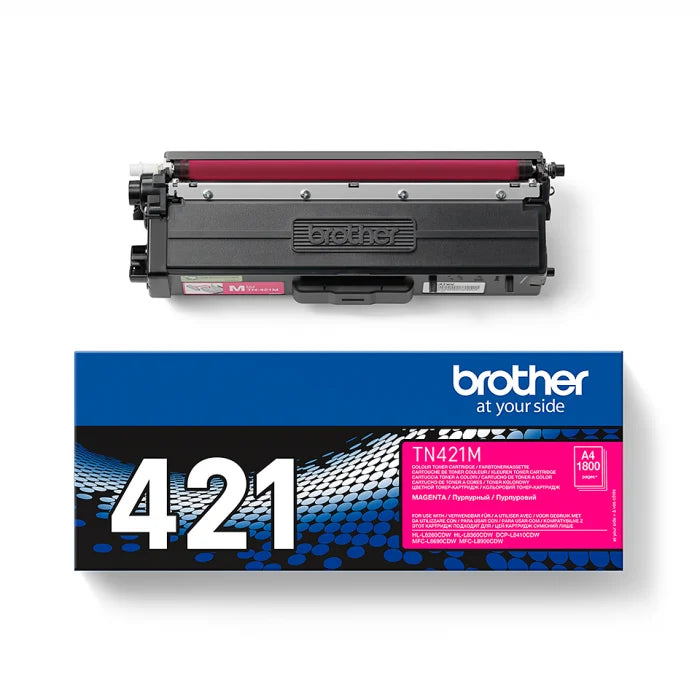 Toner Brother TN421M, roz (magenta), original, 1800 pagini
