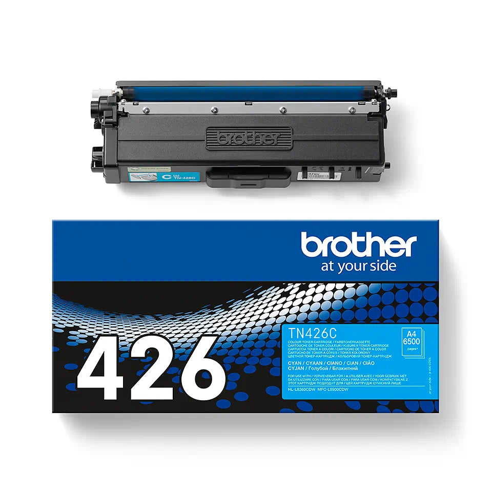 Toner Brother TN-426C, albastru (cyan), original, 6500 pagini