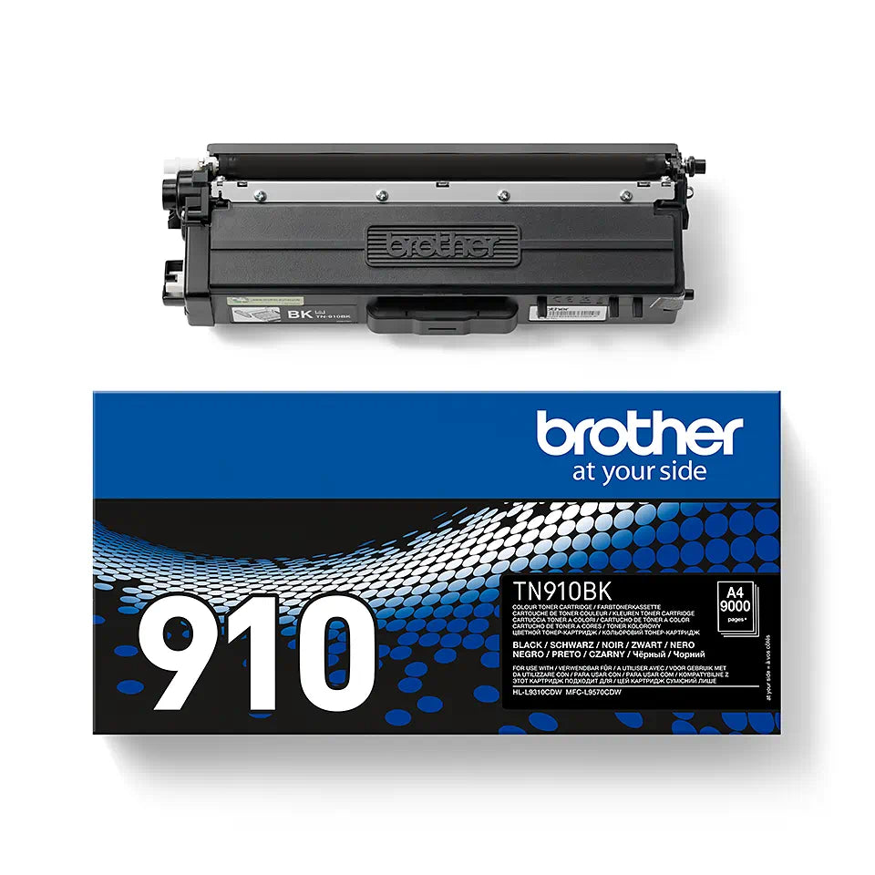 Toner Brother TN-910BK, negru (black), original, 9000 pagini