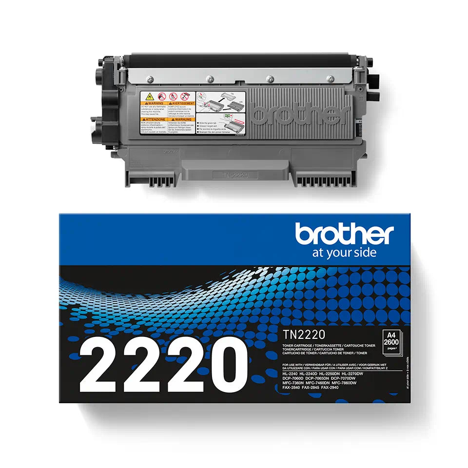 Toner Brother TN2220, negru (black), original, 2600 pagini
