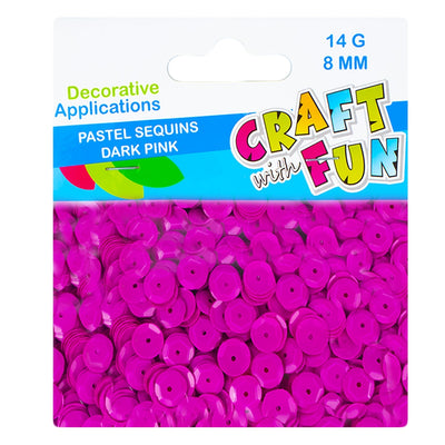 CF Paiete roz/mov, 8mm, 14g/set