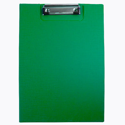 Clipboard carton plastifiat dublu A4 verde EVOffice