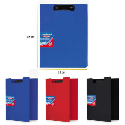 Clipboard dublu, albastru 32x24cm - OFFISHOP