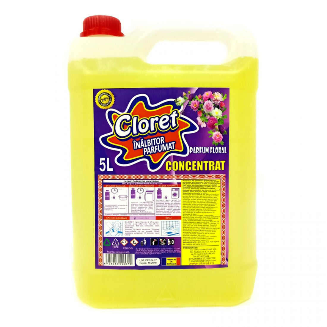 Clor universal parfumat Cloret concentrat 5l