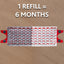 Rezervă Mop Plat Vileda Ultramax, 100% Microfibră, Curățare Profesională, Lavabilă la 60°C