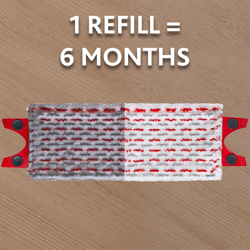 Rezervă Mop Plat Vileda Ultramax, 100% Microfibră, Curățare Profesională, Lavabilă la 60°C
