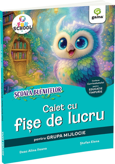 Caiet cu fise de lucru pentru grupa mijlocie